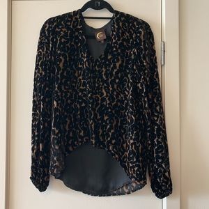 Super soft high low blouse